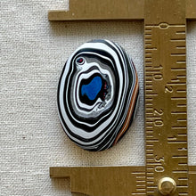 Load image into Gallery viewer, Fordite aka Detroit Agate Oval Cabochon