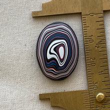 Load image into Gallery viewer, Fordite aka Detroit Agate Oval Cabochon