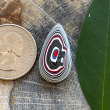 Load image into Gallery viewer, Fordite aka Detroit Agate Teardrop Cabochon