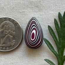 Load image into Gallery viewer, Fordite aka Detroit Agate Teardrop Cabochon