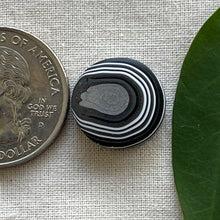 Load image into Gallery viewer, Fordite aka Detroit Agate Circle Cabochon
