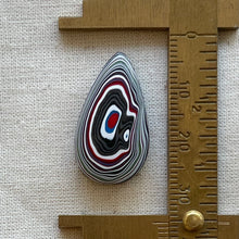 Load image into Gallery viewer, Fordite aka Detroit Agate Teardrop Cabochon