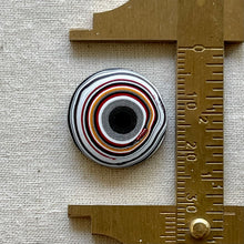 Load image into Gallery viewer, Fordite aka Detroit Agate Circle Cabochon