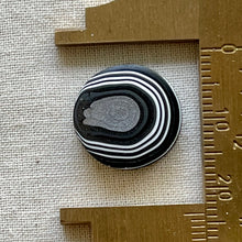 Load image into Gallery viewer, Fordite aka Detroit Agate Circle Cabochon