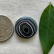 Load image into Gallery viewer, Fordite aka Detroit Agate Circle Cabochon