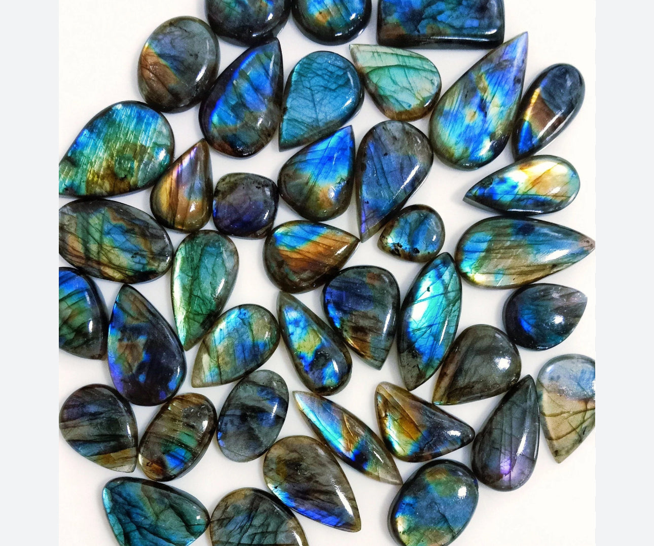 Labradorite Cabochons – The Family Stone Lapidary