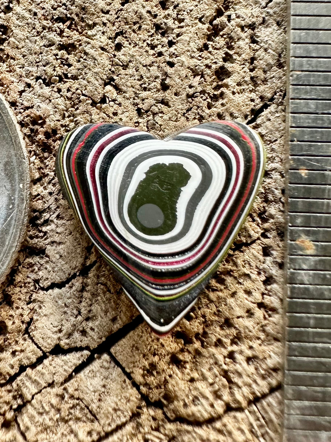 Fordite aka Detroit Agate Cabochon