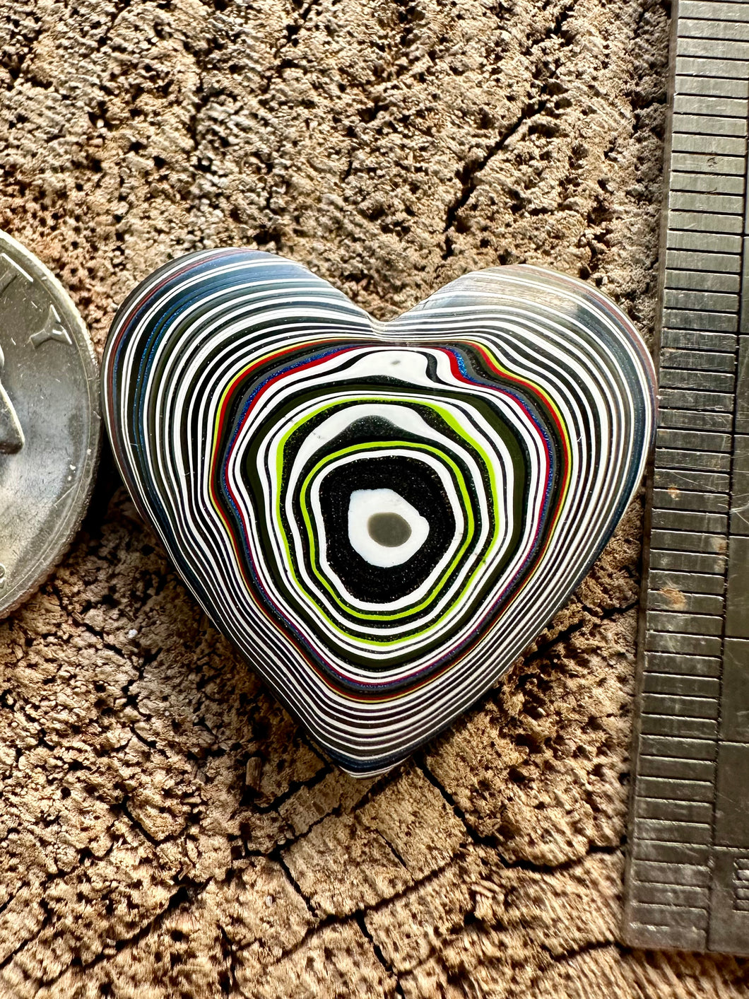 Fordite aka Detroit Agate Cabochon