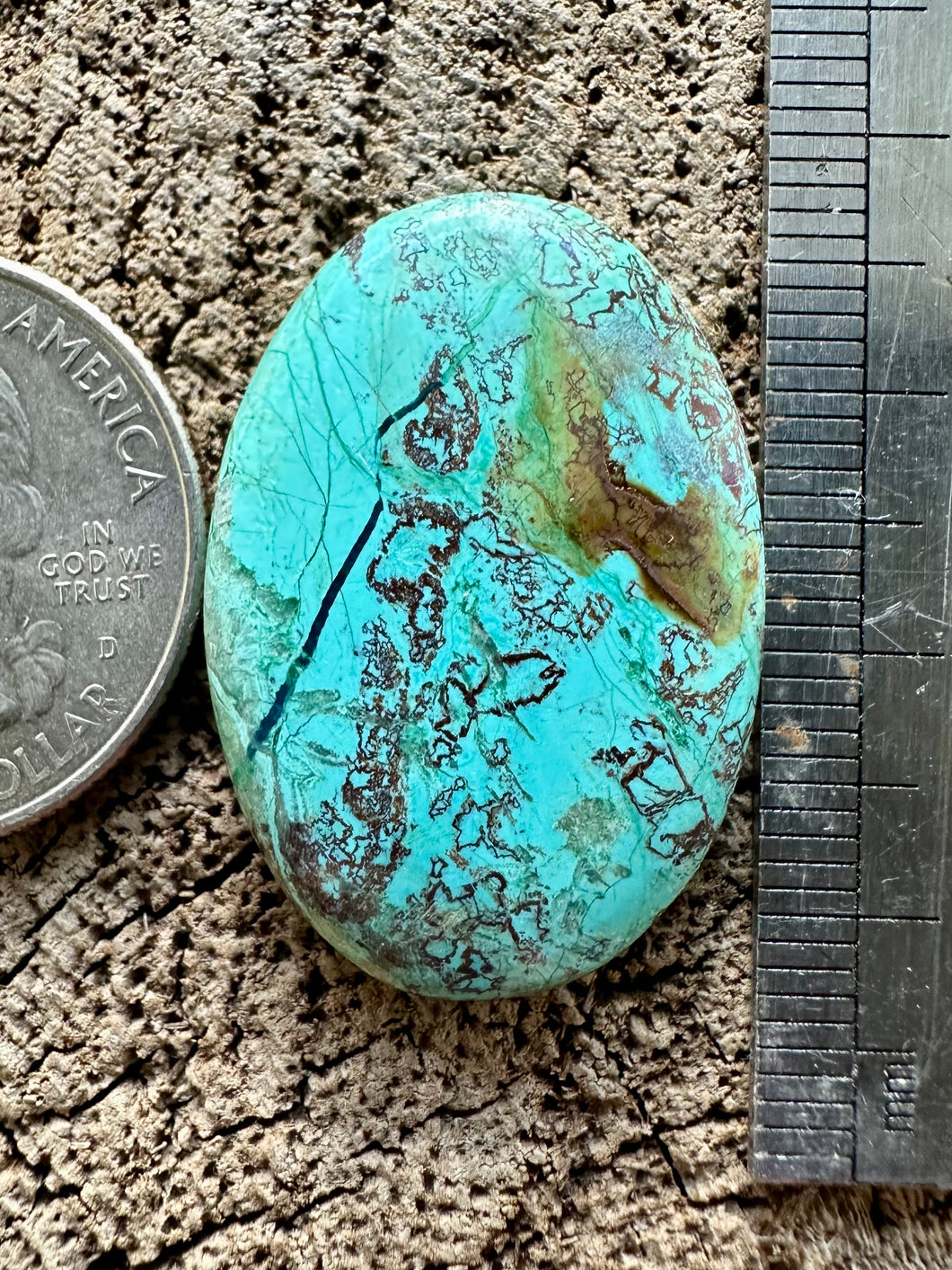 Hubei Turquoise Cabochon