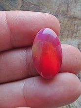 Load and play video in Gallery viewer, Aurora Opal Oval Cabochon

