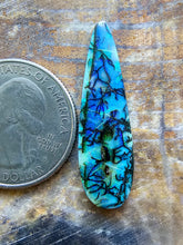 Load image into Gallery viewer, Sterling Opal Long Teardrop Cabochon
