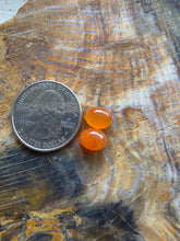 Load image into Gallery viewer, Carnelian Oval Cabochon Pair

