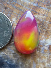 Load image into Gallery viewer, Aurora Opal Teardrop Shape Cabochon
