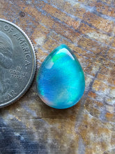 Load image into Gallery viewer, Aurora Opal Teardrop Doublet Cabochon
