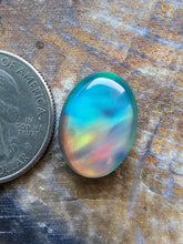 Load image into Gallery viewer, Aurora Opal Oval Doublet Cabochon
