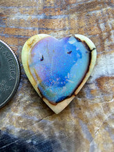 Load image into Gallery viewer, Sterling Opal Heart Shape Cabochon
