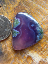 Load image into Gallery viewer, Purple Moss Agate Cabochon
