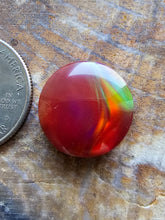 Load image into Gallery viewer, Aurora Opal Circle Shape Cabochon
