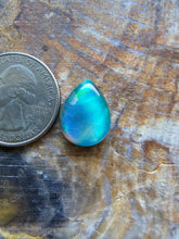 Load image into Gallery viewer, Aurora Opal Teardrop Doublet Cabochon
