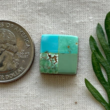 Load image into Gallery viewer, Turquoise Intarsia Cabochon
