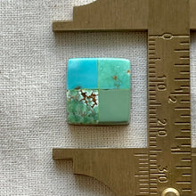 Load image into Gallery viewer, Turquoise Intarsia Cabochon

