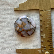 Load image into Gallery viewer, Peruvian Pink Opal and Bronze Matrix Composite Cabochon
