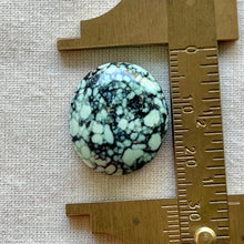 Load image into Gallery viewer, Angel Wing Variscite Oval Cabochon
