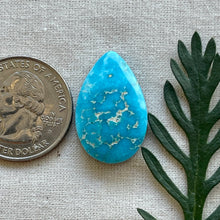 Load image into Gallery viewer, Whitewater Turquoise Teardrop Cabochon
