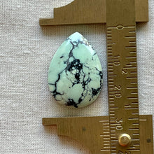 Load image into Gallery viewer, Angel Wing Variscite Teardrop Cabochon
