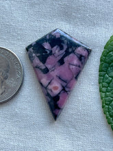 Load image into Gallery viewer, Rhodonite Freeform Kite Cabochon
