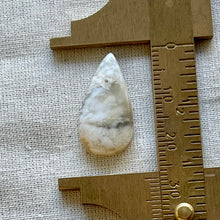 Load image into Gallery viewer, Graveyard Plume Agate Teardrop Cabochon
